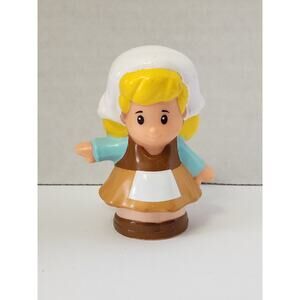 Fisher Price Little People Disney Cinderella Maid Rags Peasant 2014 Talker